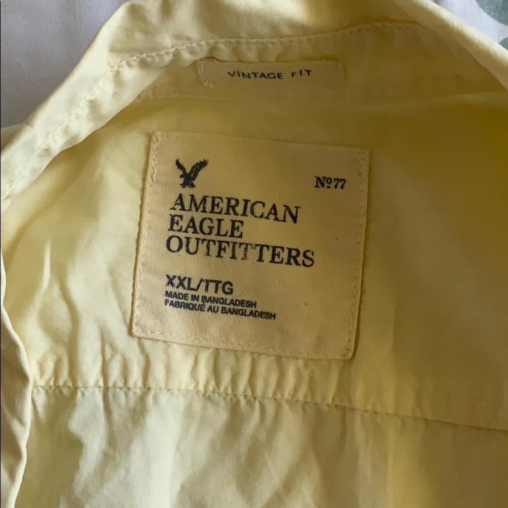 American Eagle cotton button up